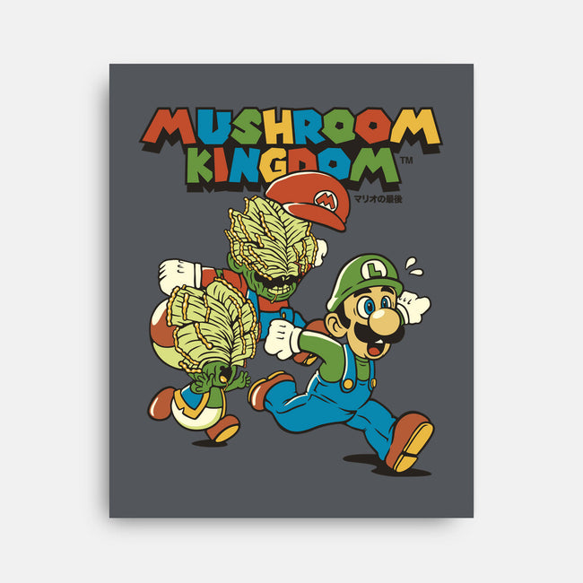 Fungi Explosion Runaway-None-Stretched-Canvas-tobefonseca