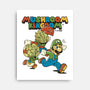 Fungi Explosion Runaway-None-Stretched-Canvas-tobefonseca