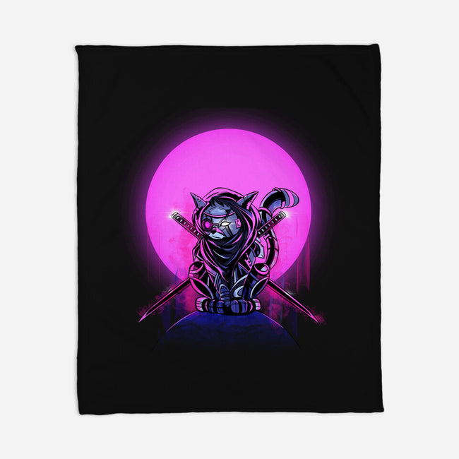 Cybercat-None-Fleece-Blanket-fanfabio