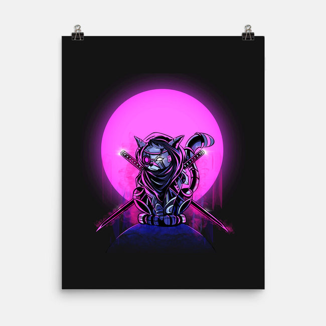Cybercat-None-Matte-Poster-fanfabio
