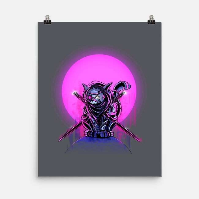 Cybercat-None-Matte-Poster-fanfabio