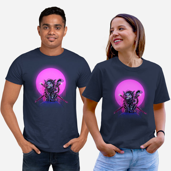 Cybercat-Unisex-Basic-Tee-fanfabio