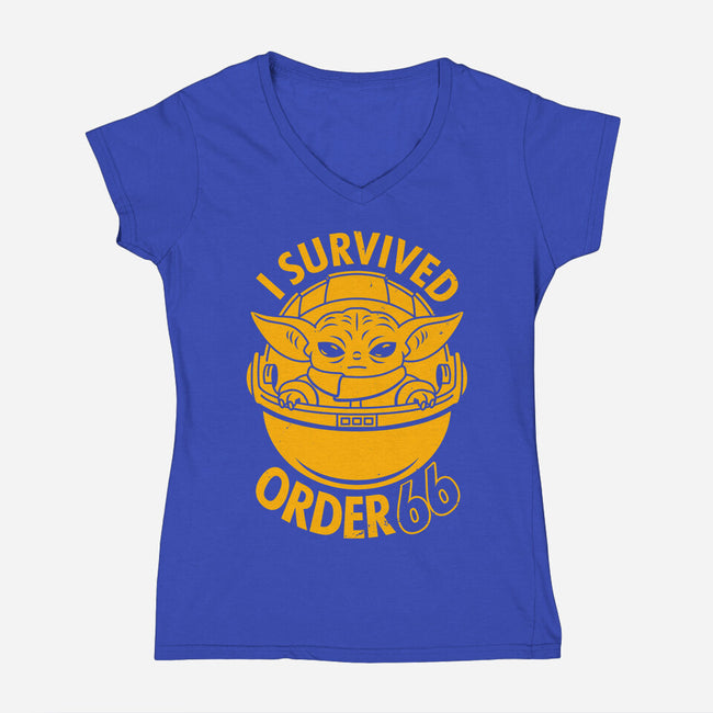 Survivor-Womens-V-Neck-Tee-Boggs Nicolas