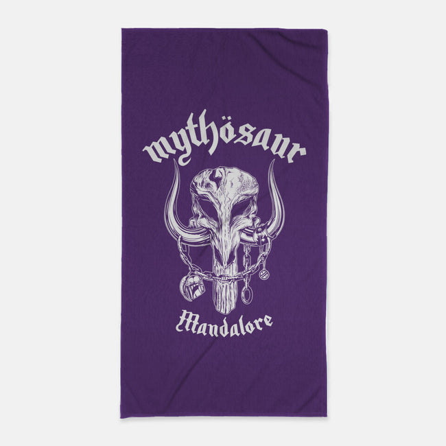 Mythosaur-None-Beach-Towel-CappO