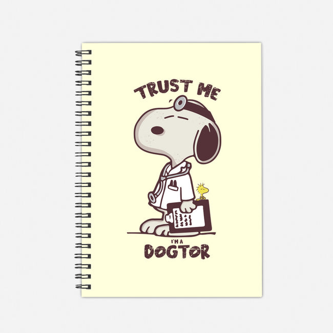 I'm A Dogtor-None-Dot Grid-Notebook-turborat14