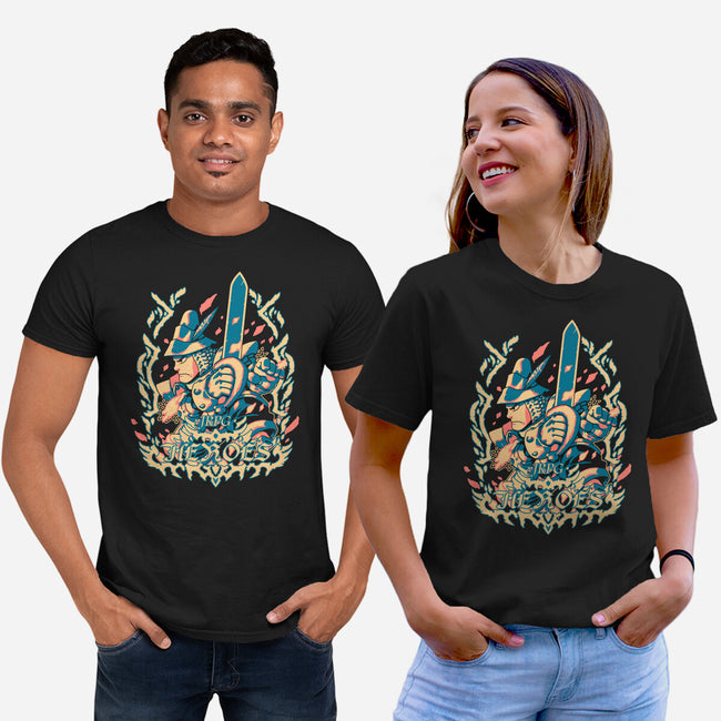 The Knights Of Pluto-Unisex-Basic-Tee-1Wing
