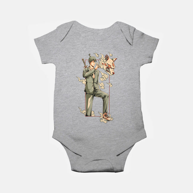 Summon Fox Devil-Baby-Basic-Onesie-ilustraziz