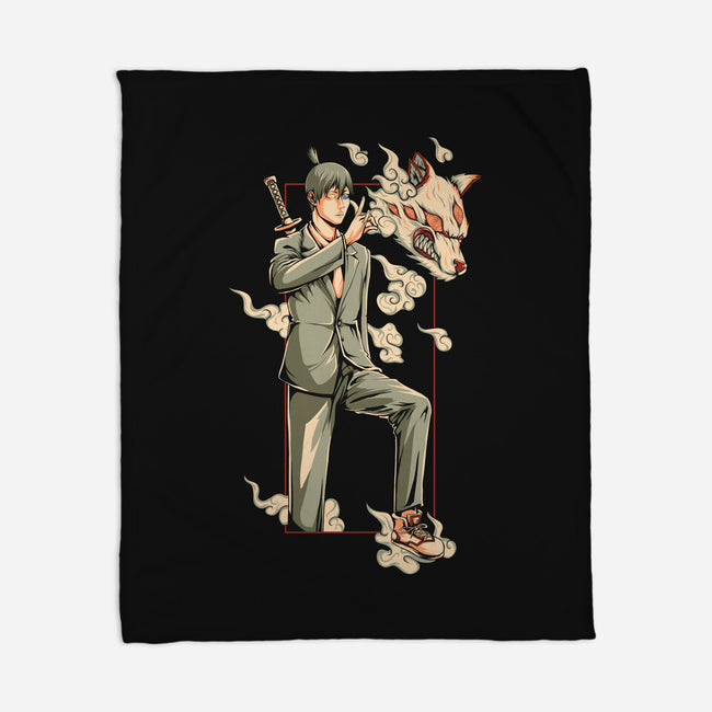 Summon Fox Devil-None-Fleece-Blanket-ilustraziz