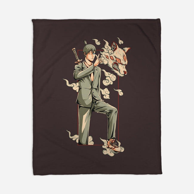 Summon Fox Devil-None-Fleece-Blanket-ilustraziz