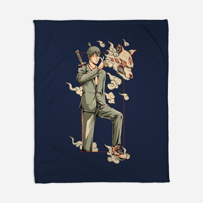 Summon Fox Devil-None-Fleece-Blanket-ilustraziz