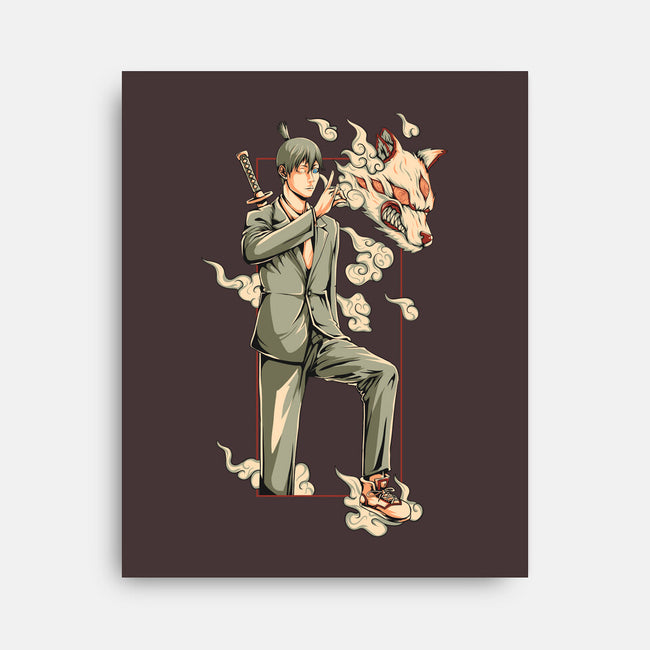 Summon Fox Devil-None-Stretched-Canvas-ilustraziz