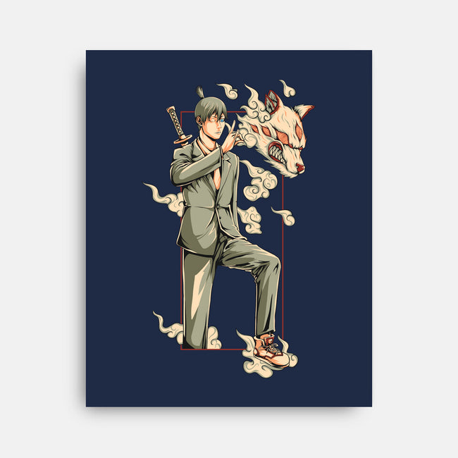 Summon Fox Devil-None-Stretched-Canvas-ilustraziz