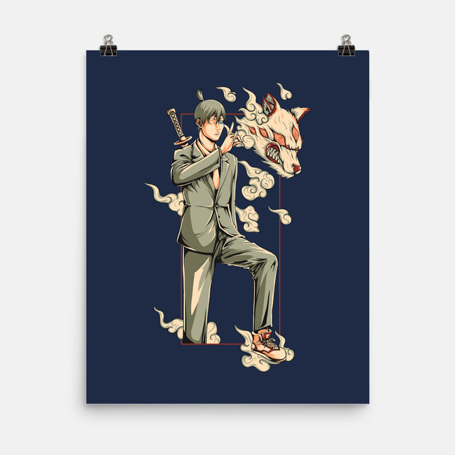 Summon Fox Devil-None-Matte-Poster-ilustraziz