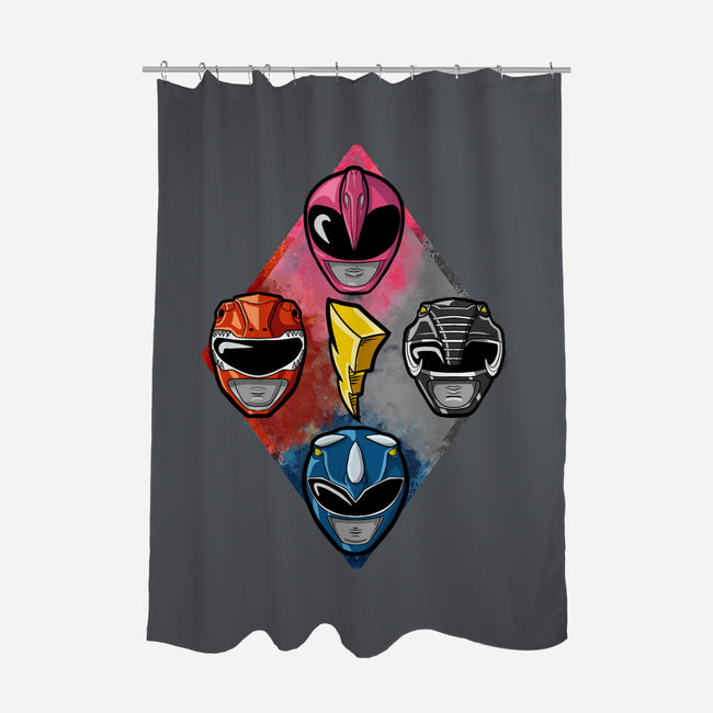 Helmet Of Justice-None-Polyester-Shower Curtain-nickzzarto