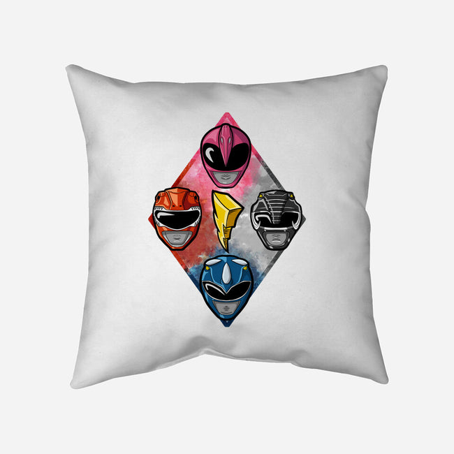 Helmet Of Justice-None-Removable Cover-Throw Pillow-nickzzarto