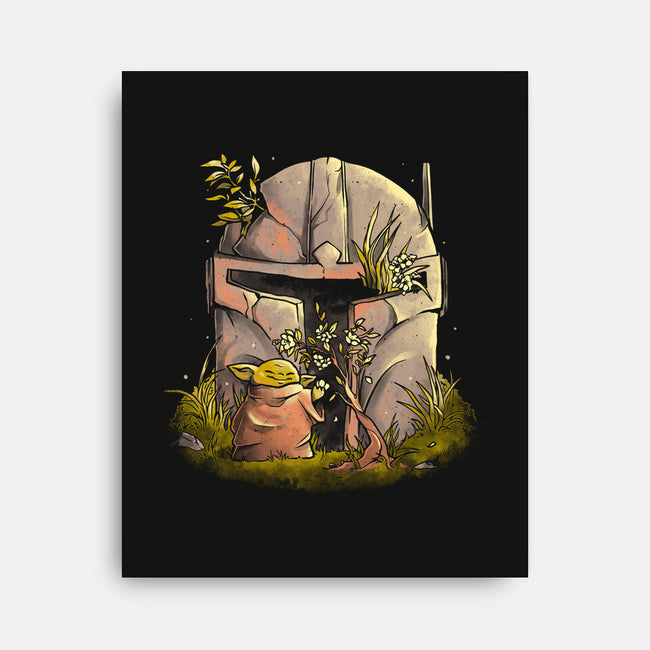 Hunter Helmet-None-Stretched-Canvas-eduely