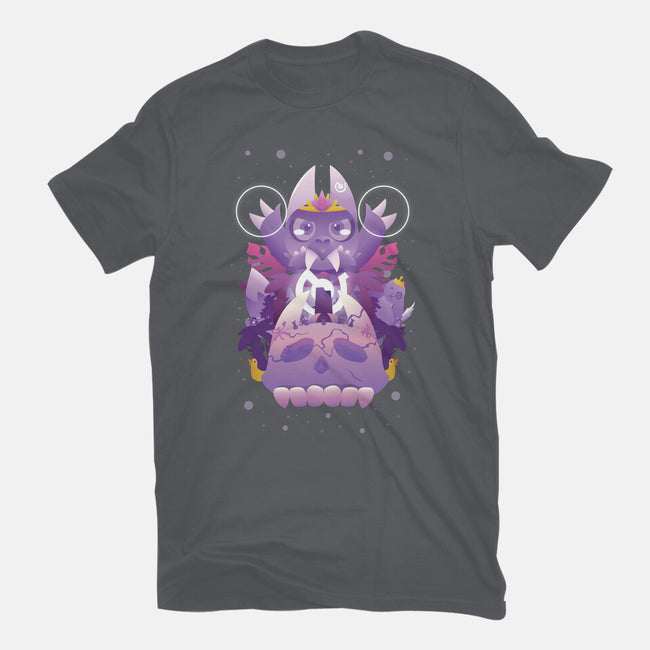 The King Of Demons-Womens-Basic-Tee-SwensonaDesigns