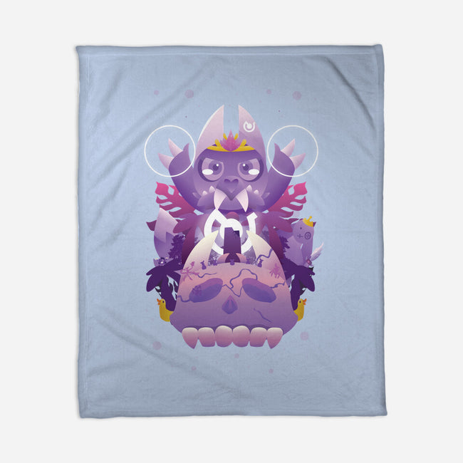The King Of Demons-None-Fleece-Blanket-SwensonaDesigns