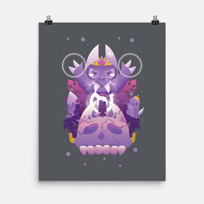 The King Of Demons-None-Matte-Poster-SwensonaDesigns