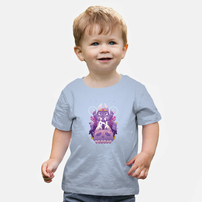 The King Of Demons-Baby-Basic-Tee-SwensonaDesigns