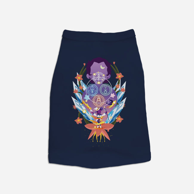 The Witch Of Glyphs-Cat-Basic-Pet Tank-SwensonaDesigns