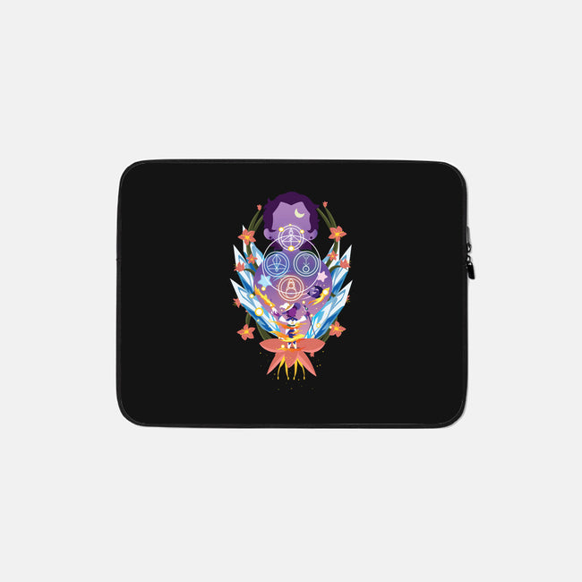 The Witch Of Glyphs-None-Zippered-Laptop Sleeve-SwensonaDesigns