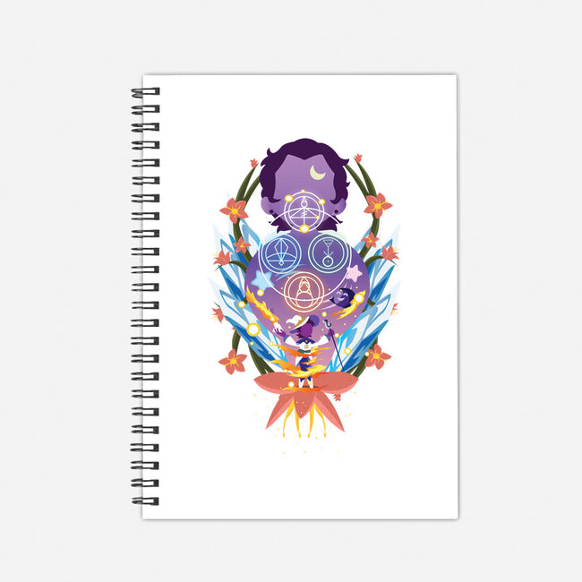 The Witch Of Glyphs-None-Dot Grid-Notebook-SwensonaDesigns