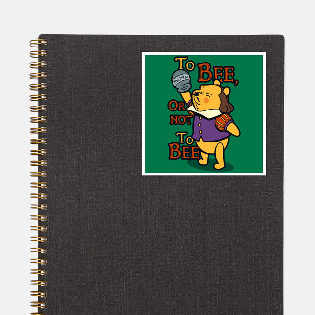 To Bee-None-Glossy-Sticker-Boggs Nicolas