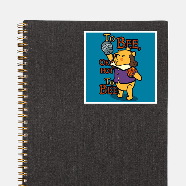 To Bee-None-Glossy-Sticker-Boggs Nicolas