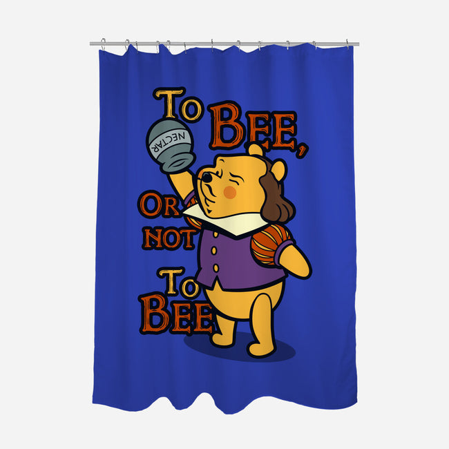 To Bee-None-Polyester-Shower Curtain-Boggs Nicolas