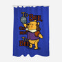 To Bee-None-Polyester-Shower Curtain-Boggs Nicolas