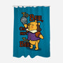 To Bee-None-Polyester-Shower Curtain-Boggs Nicolas