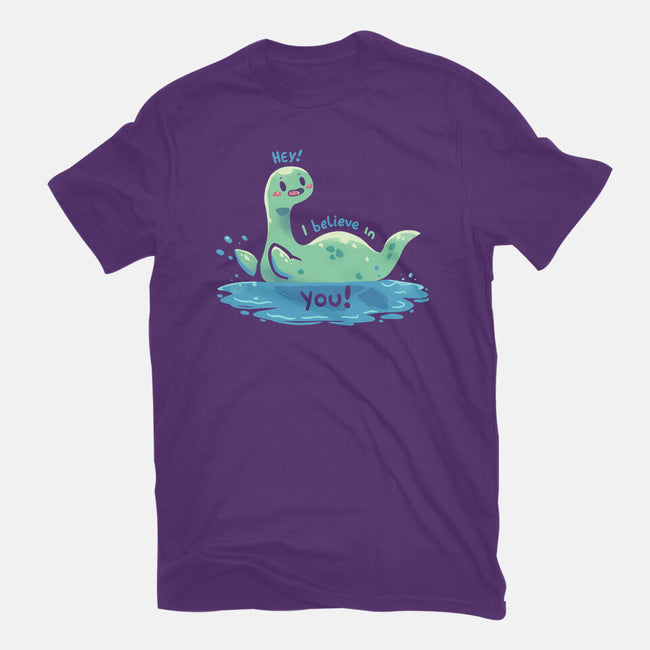 Nessie Believes In You-Youth-Basic-Tee-TechraNova