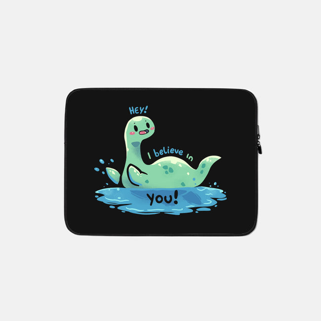 Nessie Believes In You-None-Zippered-Laptop Sleeve-TechraNova