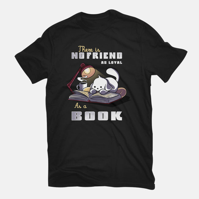 Loyal As A Book-Womens-Basic-Tee-fanfabio