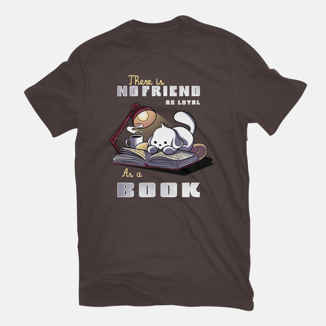 Loyal As A Book-Womens-Basic-Tee-fanfabio