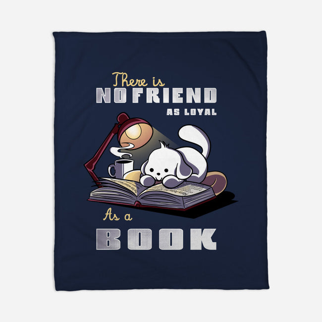 Loyal As A Book-None-Fleece-Blanket-fanfabio