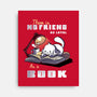 Loyal As A Book-None-Stretched-Canvas-fanfabio