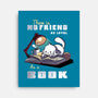 Loyal As A Book-None-Stretched-Canvas-fanfabio