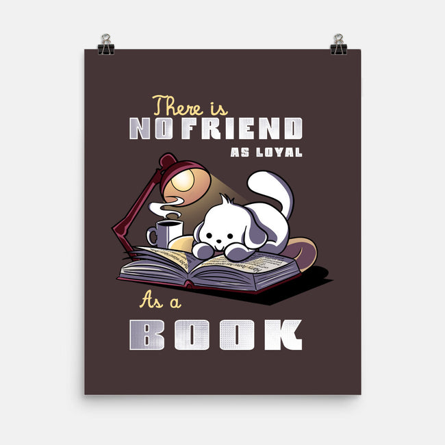 Loyal As A Book-None-Matte-Poster-fanfabio