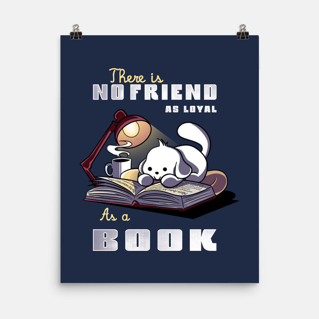 Loyal As A Book-None-Matte-Poster-fanfabio