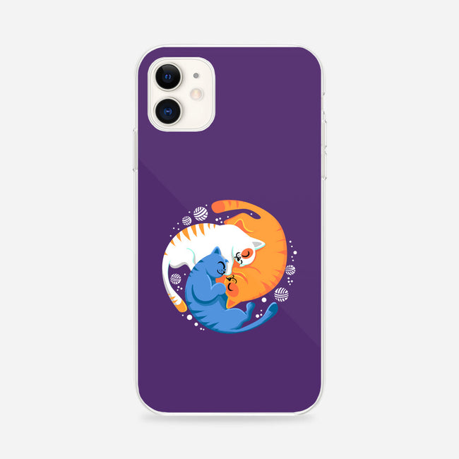 Purrfect Circle-iPhone-Snap-Phone Case-erion_designs