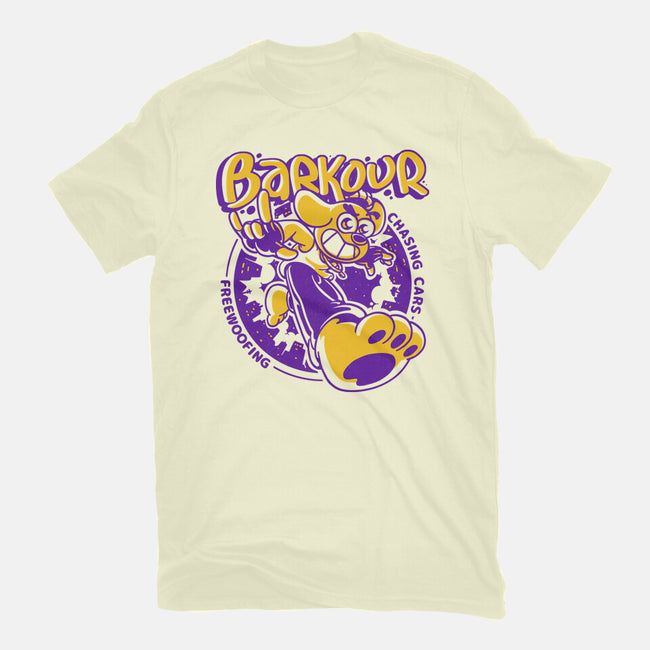 Parkour Dog-Mens-Basic-Tee-estudiofitas