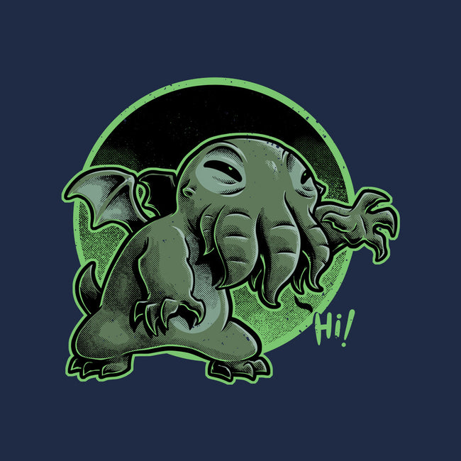 Cthulhu Says Hi-Youth-Basic-Tee-Studio Mootant