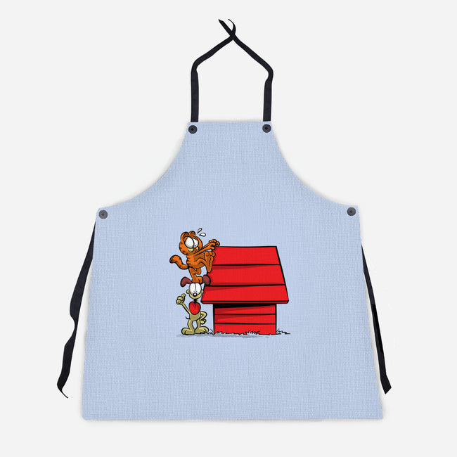 A Great Team-Unisex-Kitchen-Apron-zascanauta