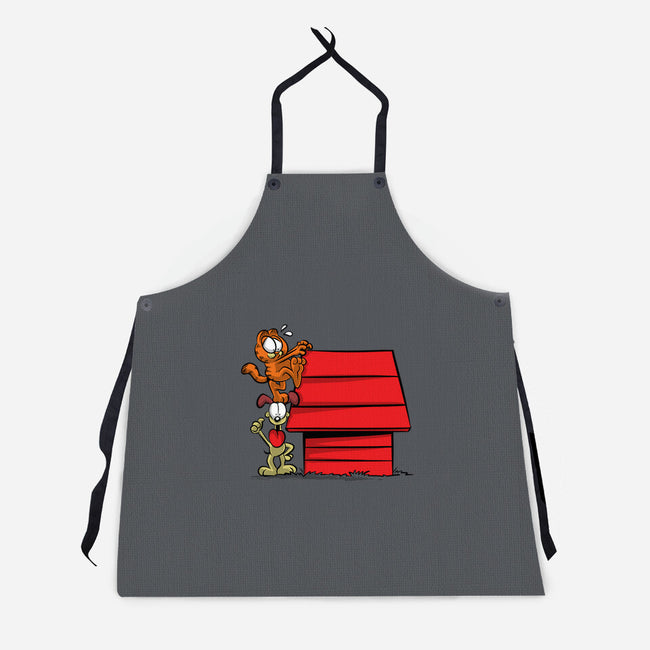 A Great Team-Unisex-Kitchen-Apron-zascanauta