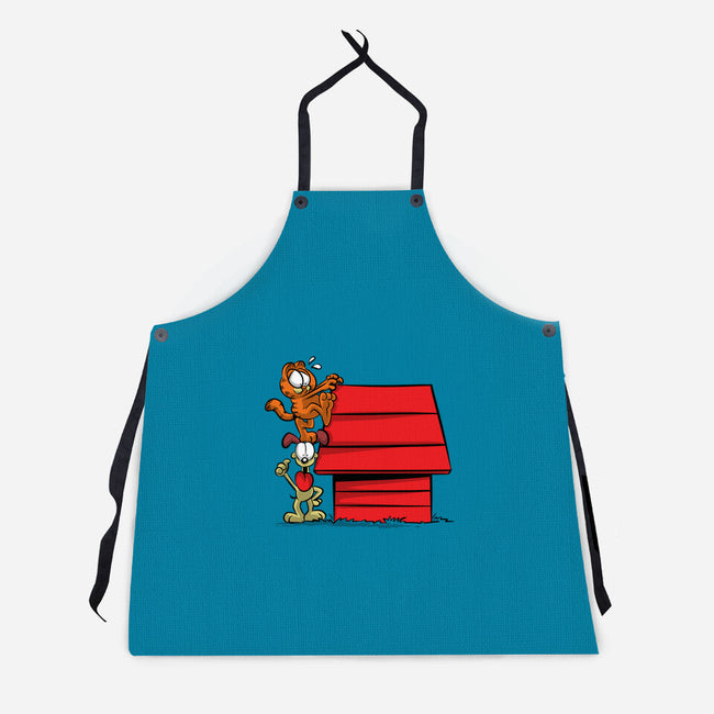A Great Team-Unisex-Kitchen-Apron-zascanauta