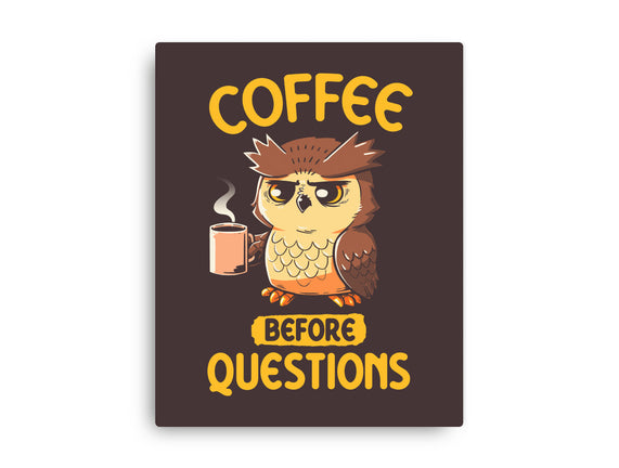 Coffee Before Questions