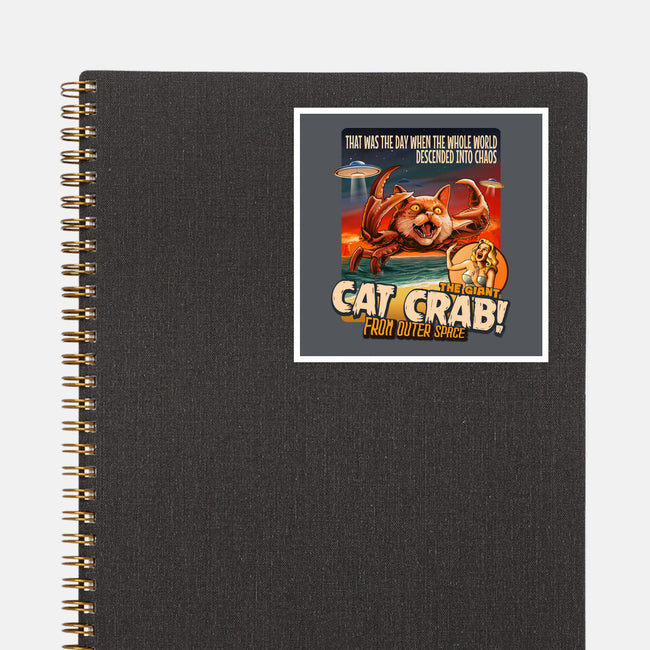 The Giant Cat Crab-None-Glossy-Sticker-daobiwan