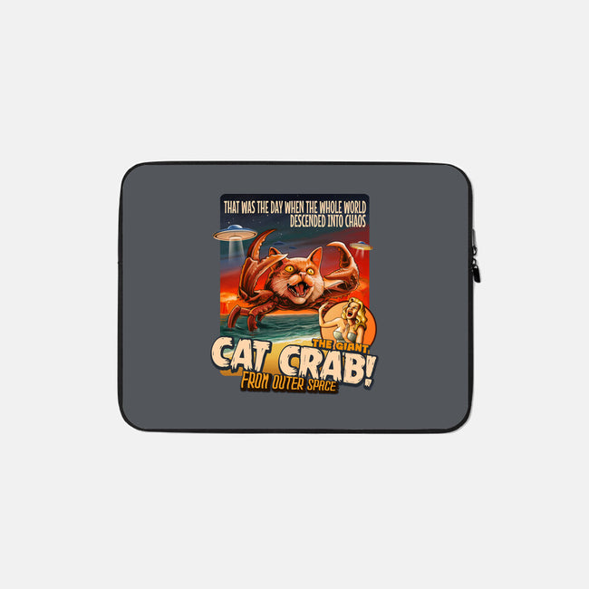 The Giant Cat Crab-None-Zippered-Laptop Sleeve-daobiwan